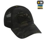 Бейсболка M-Tac Elite тактична з сіткою NYCO Extreme Мультикам Чорний, multicam Black 5 Бейсболка M-Tac Elite тактична з сіткою NYCO Extreme Мультикам Чорний, multicam Black 5