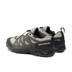 Треккинговые кроссовки Salomon X Ward Leather Gore-Tex. Серый 2