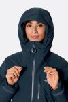 Женская теплая мембранная куртка Rab Xenon Shield Jacket Wmns, Tempest Blue 16 Женская теплая мембранная куртка Rab Xenon Shield Jacket Wmns, Tempest Blue 16