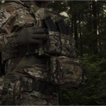 Сумка-напашник PRO 2-го класу захисту. Розмір L (16х28 см). Матеріал Cordura 500D. Мультикам 3