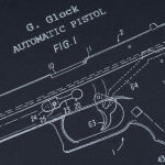 Футболка с рисунком "GLOCK Pistol Legend" Graphite 4