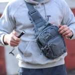 Сумка Pentagon нагрудная UCB 2.0. Серый 3 Сумка Pentagon нагрудная UCB 2.0. Серый 3