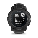 Смарт-годинник Garmin Instinct 3 Solar Tactical, 45 mm. Чорний 5