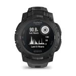 Смарт-часы Garmin Instinct 3 Solar Tactical, 45 мм. Черный 5