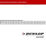 Устілки для взуття DUNLOP Foodpro Insole 4 Устілки для взуття DUNLOP Foodpro Insole 4