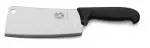 Ніж Victorinox Сокирка кухонна Fibrox 18 см, чорна, клинок 18 мм, сталь X50CrMoV15, Чорний