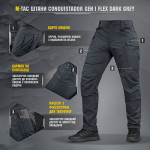 Штани M-Tac Conquistador Gen I Flex. Темно-сірий 7