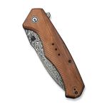 Ніж складаний Civivi Photonix Damascus / Guibourtia Wood (9.4 см), коричневий 4 Ніж складаний Civivi Photonix Damascus / Guibourtia Wood (9.4 см), коричневий 4