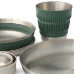Набір посуду Sea to Summit Detour Stainless Steel Collapsible Dinnerware Set, на 2 персони 4 Набір посуду Sea to Summit Detour Stainless Steel Collapsible Dinnerware Set, на 2 персони 4