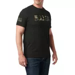 Футболка з малюнком "5.11 Tactical® Woodland Camo Fill" Black