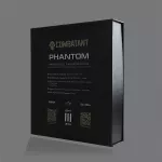 Поліетиленова бронеплита Combatant 3-го класу Ultra-lightweight. Вага 1,05 кг. Розмір 25 на 30 см. Чорна
