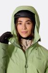 Горнолыжная женская теплая мембранная куртка Rab Novaline Jacket Wmns, Fig Green/Dark Fig Green 18 Горнолыжная женская теплая мембранная куртка Rab Novaline Jacket Wmns, Fig Green/Dark Fig Green 18