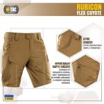 Шорти M-Tac Rubicon Flex Койот, coyote 4 Шорти M-Tac Rubicon Flex Койот, coyote 4