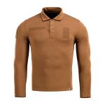 M-Tac поло тактическое длинный рукав 65/35 Coyote Brown, койот