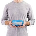 Вкладиш в спальник Sea to Summit Breeze Lightweight Liner, Rectangular w/ Pillow Sleeve 198 см, Cendre Blue 4