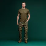 Комплект футболок (3 шт.) AIR Coolmax. Легкі та добре відводять вологу. Олива 5 Комплект футболок (3 шт.) AIR Coolmax. Легкі та добре відводять вологу. Олива 5