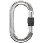 Карабін з муфтою Black Diamond Oval Keylock Screwgate, Polished