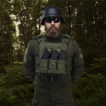 Баллистический шлем PASGT. Кевлар. Уровень защиты NIJ IIIА. Черный 8