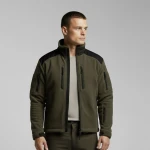 Флісова куртка (подвійний фліс) Helikon-Tex Liberty. Колір Olive Black / Чорна Олива 2 Флісова куртка (подвійний фліс) Helikon-Tex Liberty. Колір Olive Black / Чорна Олива 2