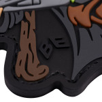 Патч (шеврон) «My toys» от Brand Element. Мягкий ПВХ пластик 4