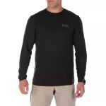 Реглан 5.11 Tactical "Triblend Legacy Long Sleeve Tee" Black Heather