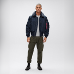Куртка Alpha Industries B-15 Bomber Jacket. Синий 2