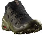 Кроссовки треккинговые Salomon Speedcross 6 Gore-Tex — Черный/зеленый 2 Кроссовки треккинговые Salomon Speedcross 6 Gore-Tex — Черный/зеленый 2