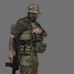 Капелюх тактичний Combat Hat (TDU ripstop). Колір Піксель (мм-14) 9