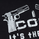 Футболка з малюнком "Colt" Combat Black 4 Футболка з малюнком "Colt" Combat Black 4