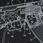 Футболка з малюнком "AK-47" Combat Black 5