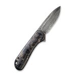 Ніж складаний Civivi Elementum Damascus Carbon Fiber Чорний, сірий 2 Ніж складаний Civivi Elementum Damascus Carbon Fiber Чорний, сірий 2