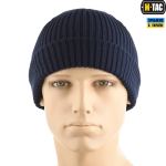Шапка в'язана M-Tac 100% акрил Dark Темно, dark Navy Blue 2 Шапка в'язана M-Tac 100% акрил Dark Темно, dark Navy Blue 2