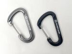Набір алюмінієвих карабінів Base Camp Delta 7 Wire Set, 2 шт, Black/Grey 2 Набір алюмінієвих карабінів Base Camp Delta 7 Wire Set, 2 шт, Black/Grey 2