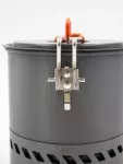 Казанок Tramp из анодированного алюминия з теплообменником 1,5 л TRC-118, сірий 4