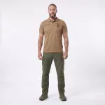 Koszulka polo taktyczna Ukrarmor Polo Reflex. Bawełna. Kolor Koyot 2 Koszulka polo taktyczna Ukrarmor Polo Reflex. Bawełna. Kolor Koyot 2