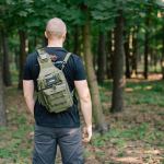Сумка через плечо Tribe Sling Pack 6,5 л, Оливковый 24 Сумка через плечо Tribe Sling Pack 6,5 л, Оливковый 24