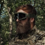 Балістичні окуляри-маска Trevix з комплектом лінз. Олива 3 Балістичні окуляри-маска Trevix з комплектом лінз. Олива 3