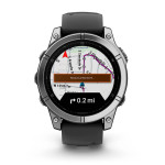 Смарт-годинник Garmin Fenix E Stainless Steel/Black, GPS, 47 мм. Чорний 6