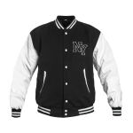 Куртка демисезонная Sturm Mil-Tec "NY Baseball Jacket with Patch" BLACK/WHITE