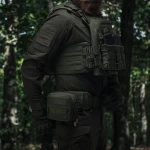 Підсумок утилітарний S. Кріплення Molle. Cordura 500D. Олива. 3