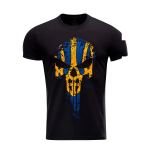Футболка M-Tac Мститель Black/Yellow/Blue 2