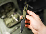 Ніж Boker Atlas OD Green, клинок 75 мм, сталь Sandvik 12C27 7 Ніж Boker Atlas OD Green, клинок 75 мм, сталь Sandvik 12C27 7