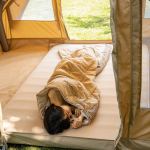 Спальний мішок Naturehike L150 NH20MSD05 лівий, (13°C), бежевий 3
