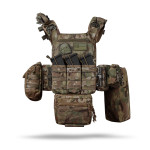 Комплект спорядження Commando Elite Tactical Assault Kit. Під 27х35.5 см бронеплити. Мультикам 7