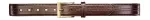 Пояс тактичний шкіряний з прострочкою "5.11 Tactical Stitched Leather Casual Belt" Classic Brown