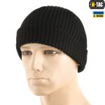 Шапка в'язана M-Tac 100% акрил Чорна