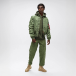 Куртка Alpha Industries MA-1 Bomber Jacket Slim Fit. Зелений 2