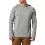 Реглан з капюшоном 5.11 Tactical® "Sulli UV Hooded Long Sleeve" Overcast Grey Heather