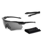 Окуляри захисні балістичні "ESS Crossbow Suppressor One Black with Smoke Gray Lense" Smoke Gray