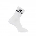 Комплект демісезонних шкарпеток Salomon Crew (3 шт.) чорний/білий/сірий. Розмір L 3